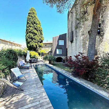 Villa Duplex Avec Piscine A 5 Min D'uzes Montaren-et-Saint-Médiers