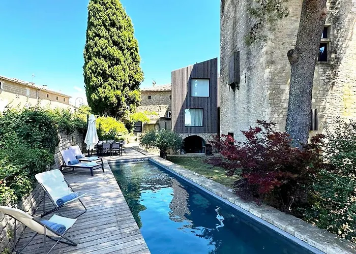 Villa La Maison Joyeuse A 5 Minutes D'uzes Montaren-et-Saint-Médiers